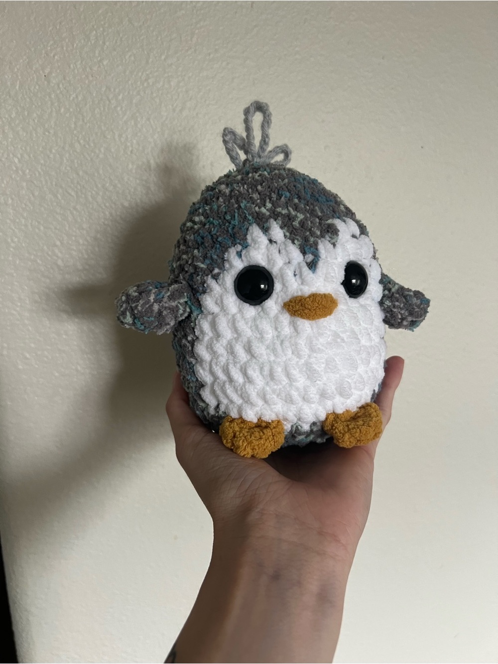Plush Crocheted Penguin ✨